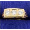 Image 1 : 1ct Total Weight Diamond Ring