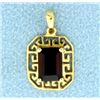 Image 1 : 1 ct Ornate Garnet Pendant