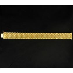 Italian Made Vintage 14K Gold Fashion Bracelet