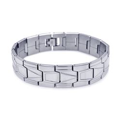 Stainless Steel Wide Bracelet ssb00061