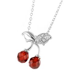 Cherries Necklace BGP00443RED