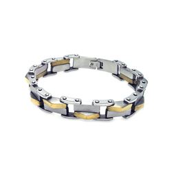 Stainless Steel Biker Chain Style Bracelet ssb00008a