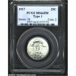 1917 25C Type One MS66 Full Head PCGS.