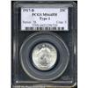 Image 1 : 1917-D 25C Type One MS64 Full Head PCGS.