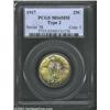 Image 1 : 1917 25C Type Two MS65 Full Head PCGS.
