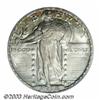 Image 1 : 1918-D 25C MS65 Full Head PCGS.