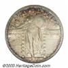 Image 1 : 1918/7-S 25C AU50 ANACS.