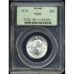 1919 25C MS65 PCGS.