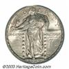 Image 1 : 1920-D 25C MS64 Full Head PCGS.