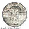 Image 1 : 1923 25C MS65 Full Head PCGS.
