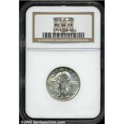 1928-D 25C MS64 Full Head NGC.