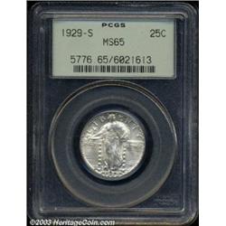 1929-S 25C MS65 PCGS.