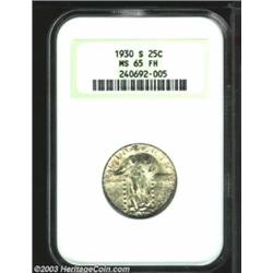 1930-S 25C MS65 Full Head NGC.