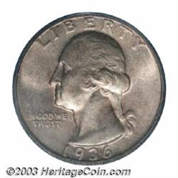 1936-D 25C MS66 PCGS.