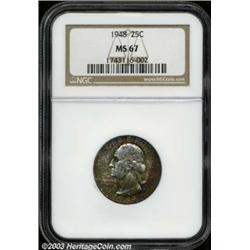 1948 25C MS67 NGC.