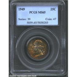 1949 25C MS65 PCGS.