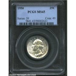 1950 25C MS65 PCGS.