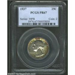 1937 25C PR67 PCGS.