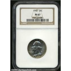 1942 25C PR67 NGC.