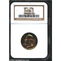 1951 25C PR66 NGC.