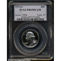 1972-S 25C PR69 Deep Cameo PCGS.