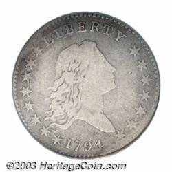 1794 50C VG10 PCGS.