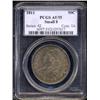 Image 1 : 1811 50C Small 8 AU55 PCGS.