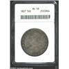 Image 1 : 1827 50C Square Base 2 AU58 ANACS.