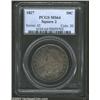 Image 3 : 1827 50C Square Base 2 MS64 PCGS.