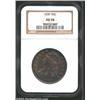 Image 1 : 1830 50C Small 0 AU58 NGC.
