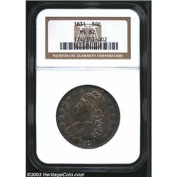 1831 50C MS62 NGC.