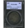 Image 3 : 1831 50C MS65 PCGS.