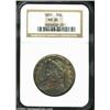 Image 3 : 1831 50C MS65 NGC.