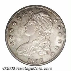 1836 50C Lettered Edge MS64 NGC.