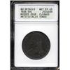 Image 1 : 1836 50C Reeded Edge--Cleaned, Artificially Toned--ANACS. AU Details, Net XF45.