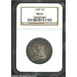 1838 50C MS62 NGC.