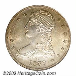 1839-O 50C MS60 NGC.