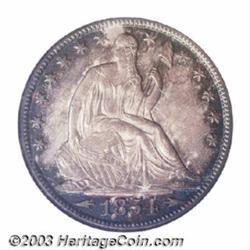 1854-O 50C Arrows MS65 NGC.