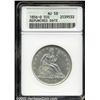 Image 1 : 1856-O 50C --Repunched Date--AU58 ANACS.