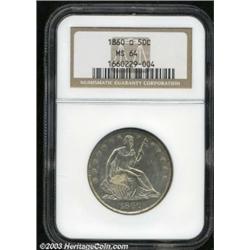 1860-O 50C MS64 NGC.