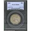 Image 3 : 1861 50C MS65 PCGS.