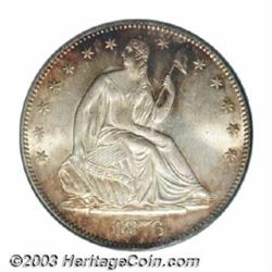 1876-S 50C MS65 PCGS.