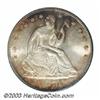 Image 1 : 1876-S 50C MS65 PCGS.