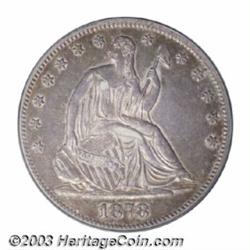 1878-CC 50C AU50 PCGS.