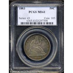 1883 50C MS61 PCGS.