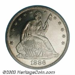 1886 50C MS66 PCGS.