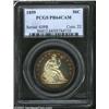 Image 3 : 1859 50C PR64 Cameo PCGS.