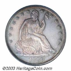 1869 50C PR65 PCGS.