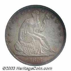1873 50C No Arrows PR66 PCGS.