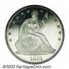 Image 1 : 1873 50C No Arrows PR66 Deep Cameo PCGS.